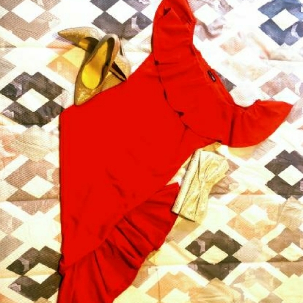 Evening red dress (have two of the same dress)